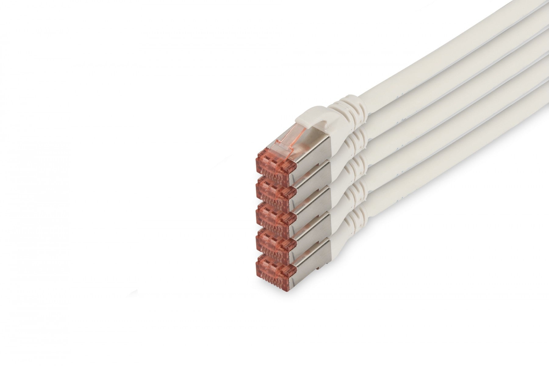 Digitus DK-1644-100-WH-5 câble de réseau Blanc 10 m Cat6 S/FTP (S-STP)
