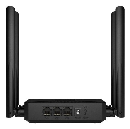 Mercusys MR62X routeur sans fil Gigabit Ethernet Bi-bande (2,4 GHz / 5 GHz) Noir