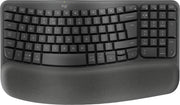 Logitech ERGO Wave Keys clavier Bureau RF sans fil + Bluetooth QWERTY US International Graphite