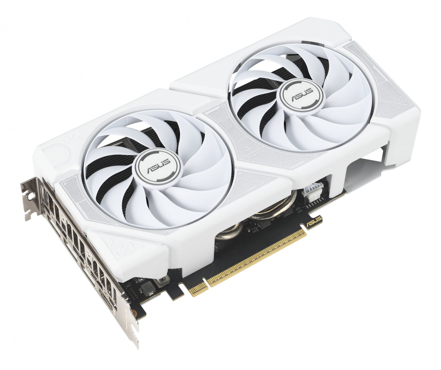 ASUS Dual GeForce RTX 5060 Ti 16Go GDDR7 White OC Edition PCIe 5.0 DLSS 4 HDMI 2.1b DisplayPort 2.1b