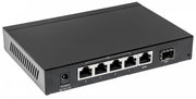 Intellinet 561174 Commutateur Gigabit 5 ports PoE+ 1SFP
