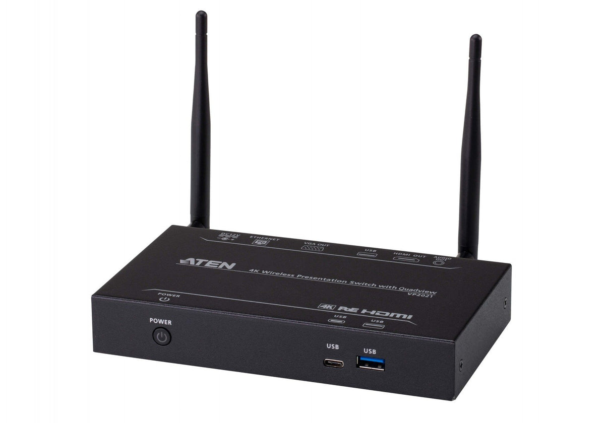 ATEN VP2021 systeme de présentation sans fil HDMI + VGA (D-Sub) Bureau