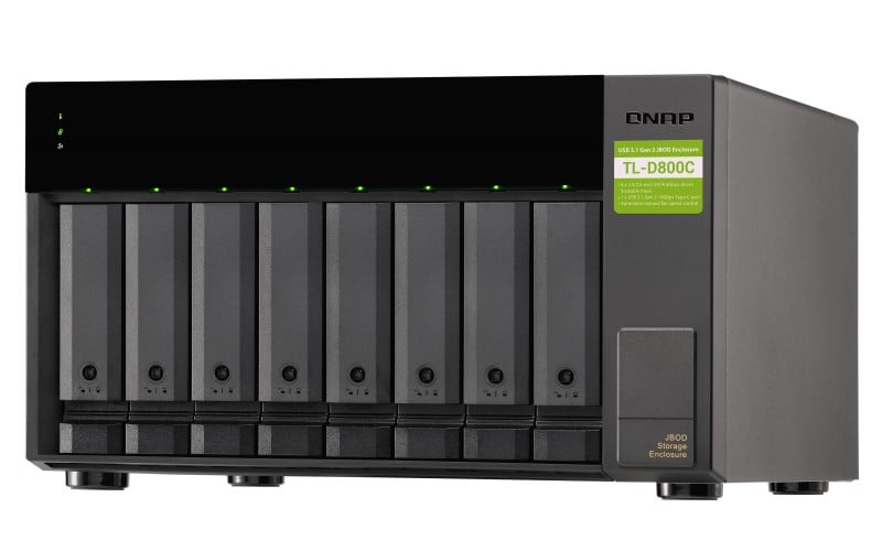 Desktop 8Bay JBOD Expansion unit USB-C
