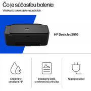 HP DeskJet 2910 A jet d'encre thermique A4 4800 x 1200 DPI 7,5 ppm Wifi