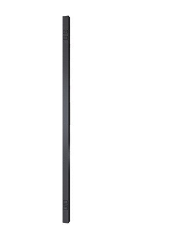 APC Metered Rack PDU ZeroU 2G Rack AC 100/120V 2880VA RS-232 input NEMA L5-30 output connectors 24 2.9m cord Black