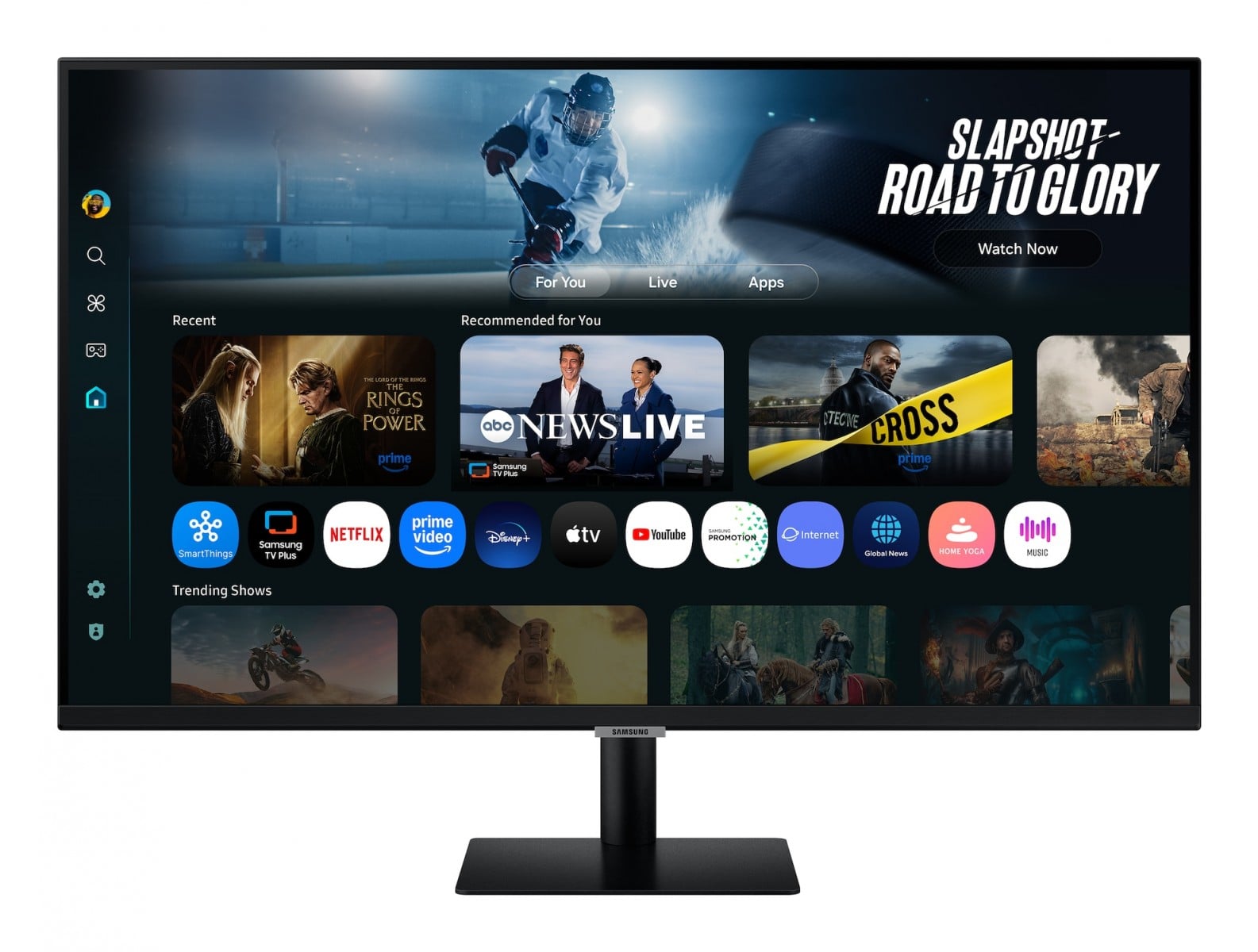 "Samsung M7 M70F écran plat de PC 81,3 cm (32"") 3840 x 2160 pixels 4K Ultra HD LCD Noir"