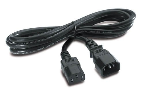 APC CORDON ELECTRIQUE DE RACCORDEMENT LONGUEUR 2.5M NORME IEC 320 C13 VERS C14