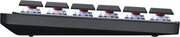 Logitech MX Mechanical Mini clavier Bureau RF sans fil + Bluetooth QWERTY US International Graphite