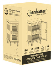 Manhattan 102353 Armoire de chargement USB-C 32 ports 576W