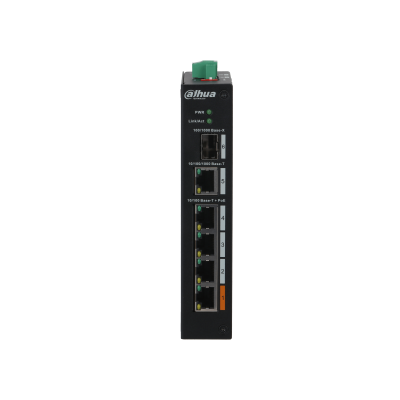 Dahua PFS3106-4ET-60-V2 Commutateur PoE 4 ports (Non géré)