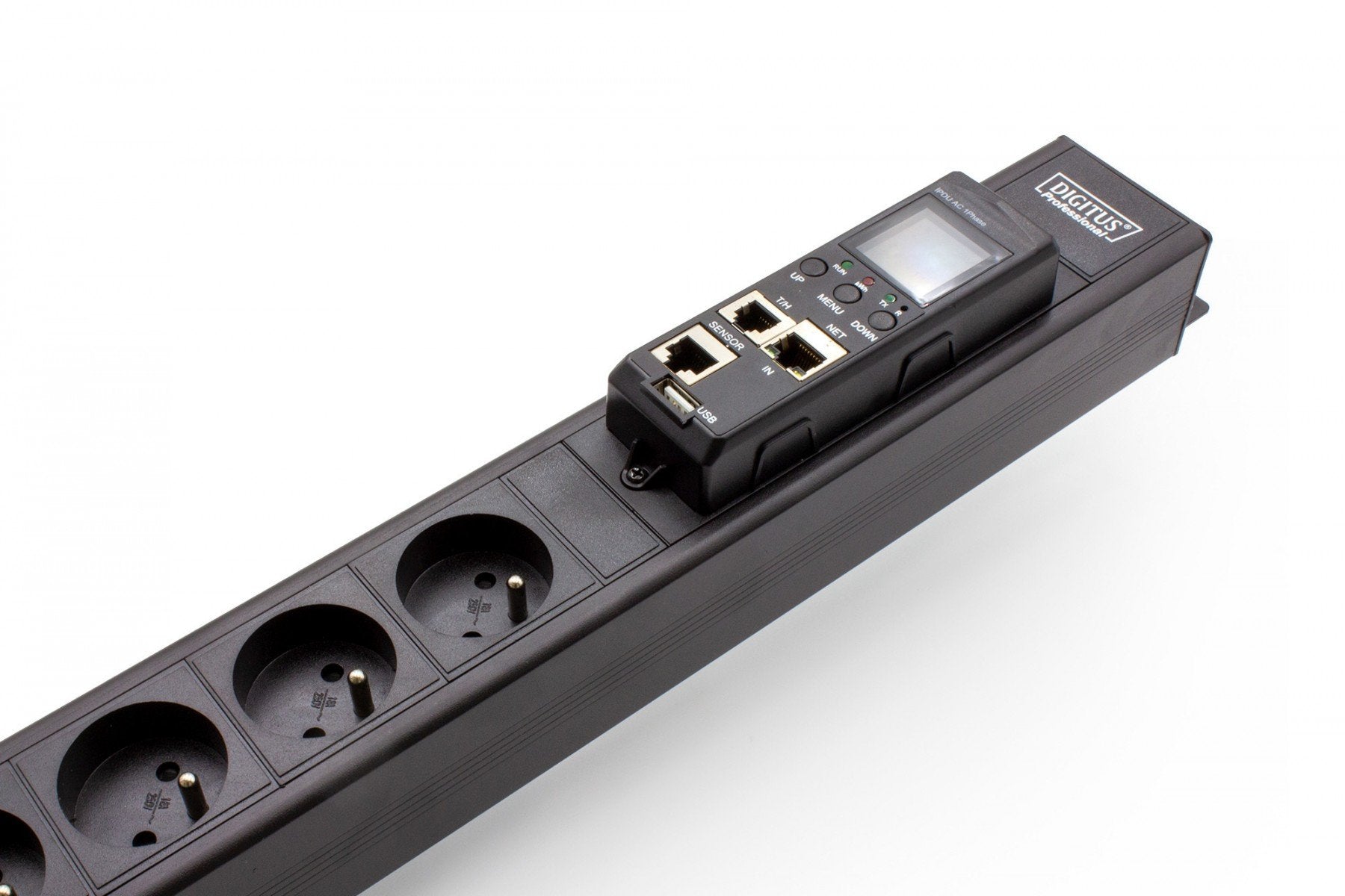 Digitus DN-IP-V-2-18E unité de distribution d'énergie 18 sortie(s) CA 0U Noir