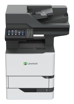 LEXMARK MX722adhe MFP Mono laser 215.9x355.6mm A4 66ppm Copy 66ppm Print 650sheets USB LAN