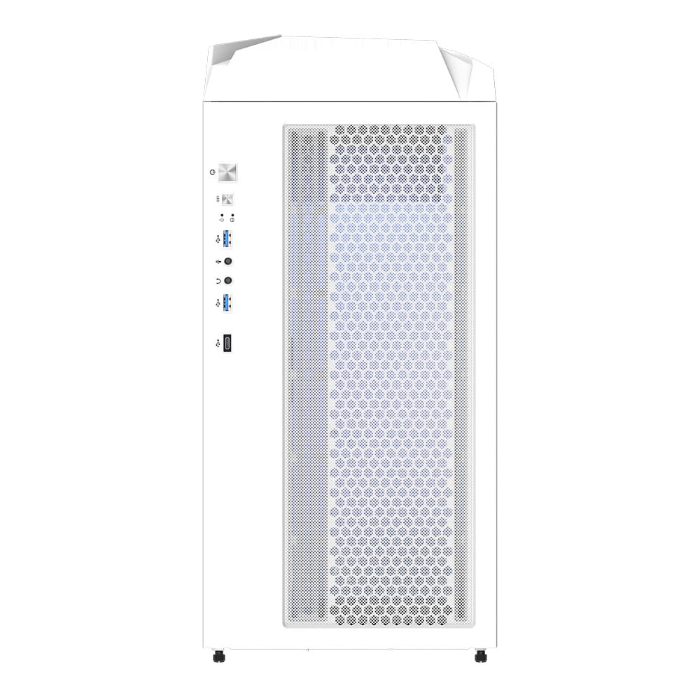 Gigabyte C301 GLASS WHITE unité centrale Midi Tower Blanc