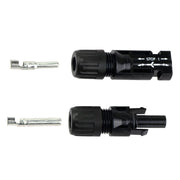 Ensemble de connecteurs MC4 a contact multiple  4-6 mm2