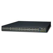 PLANET SGS-6341-48T4X commutateur réseau Géré L3 Gigabit Ethernet (10/100/1000) 1U Noir