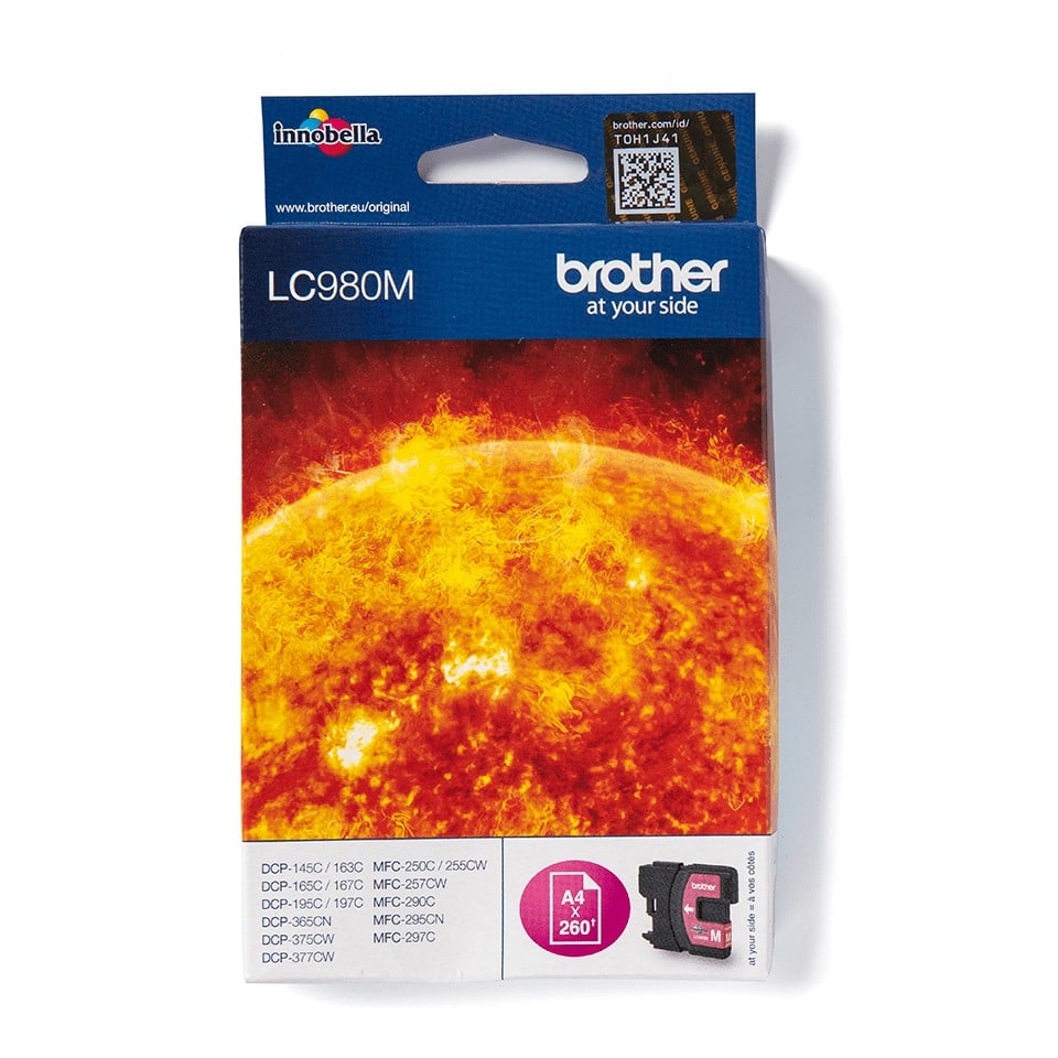 BROTHER CARTOUCHE ENCRE MAGENTA (300 PAGES) POUR DCP145C-165C, MFC250C-290C