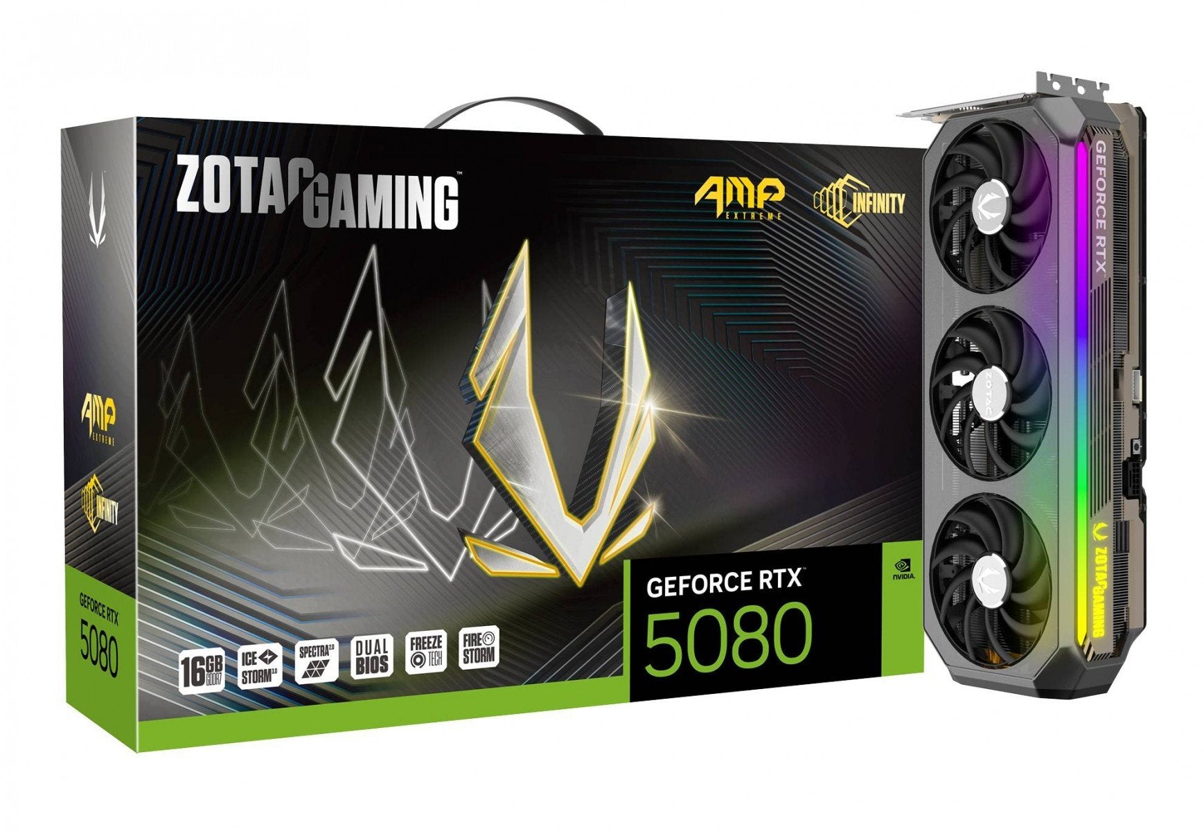 Zotac GeForce RTX 5080 AMP Extreme Infinity 16GB GDDR7 DLSS4