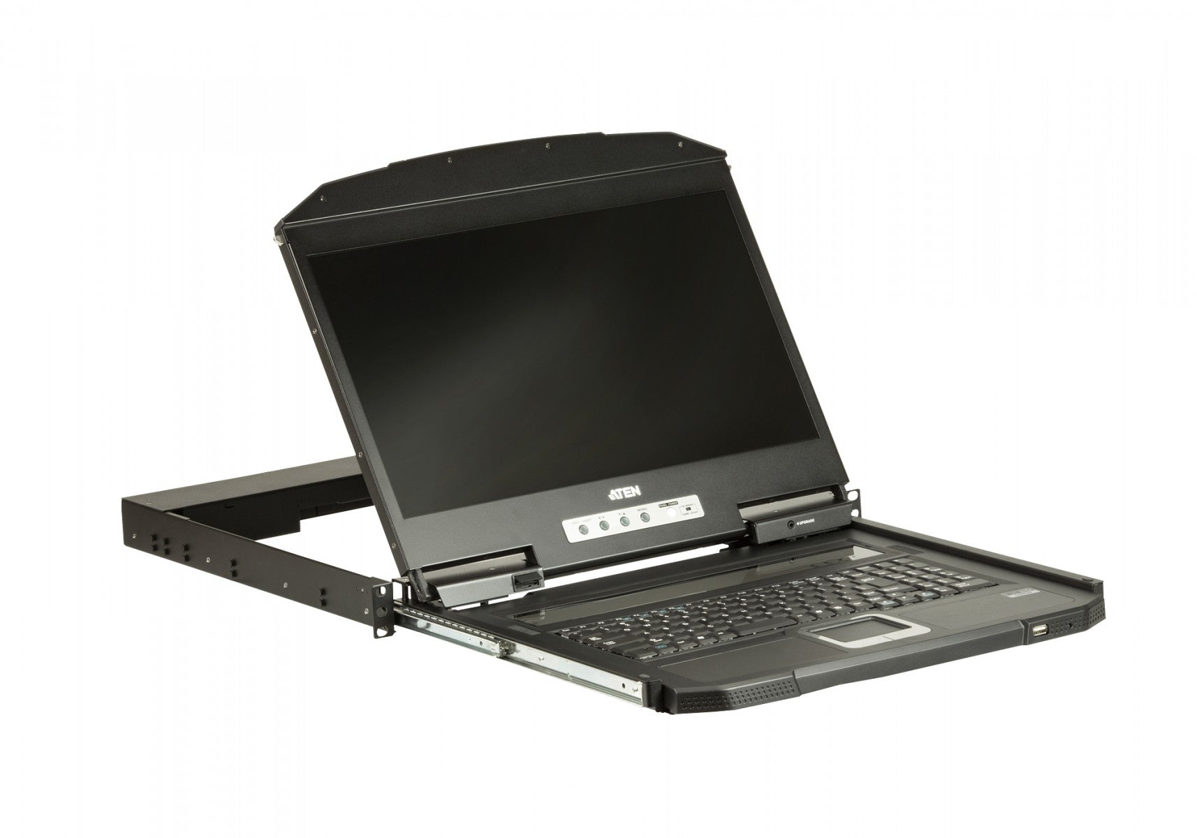 "ATEN CL3700NW support d'ordinateurs 47 cm (18.5"") 1920 x 1080 pixels Métal, Plastique Noir 1U"