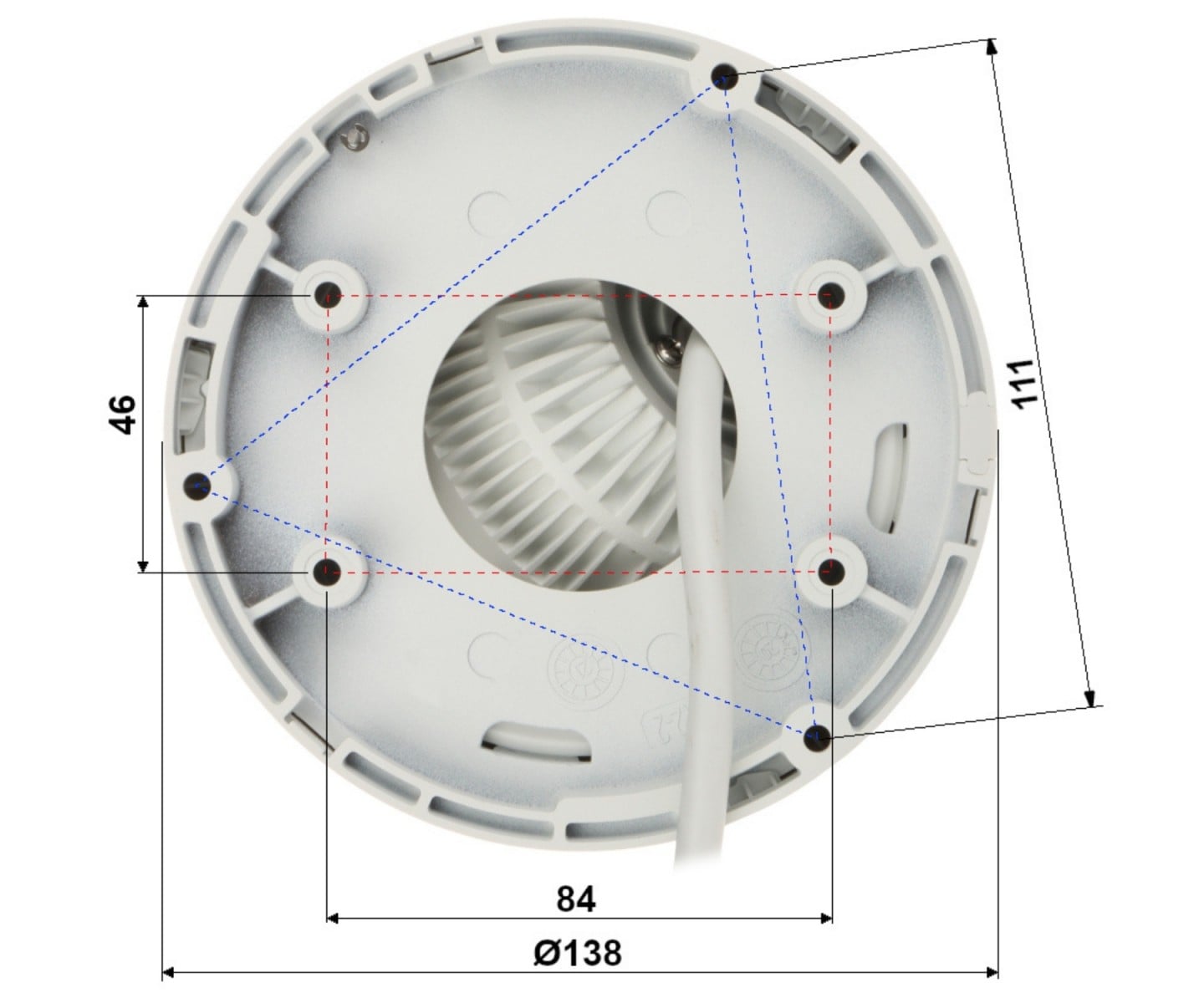 Hikvision DS-2TD1228-7/QA Caméra thermique