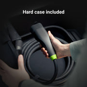 Green Cell EVKABGC03 Snap Câble EV Type 2 11kW 5m 16A pour recharge Tesla Model Y 3 S X, Kia EV6, VW ID.4, ID.5, BMW i4, iX, Ford Mach-E