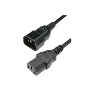 HPE 2.0m 10A C13-C14 Blk Jpr Cord