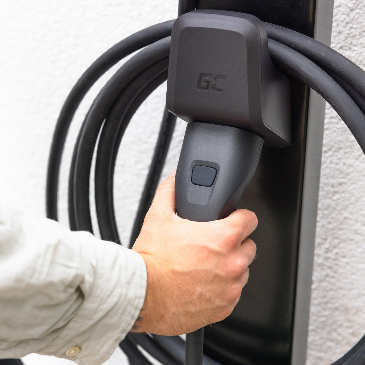 Green Cell EVGCAKHH1 Habu Holder Support de câble de charge EV pour prise TYPE 2