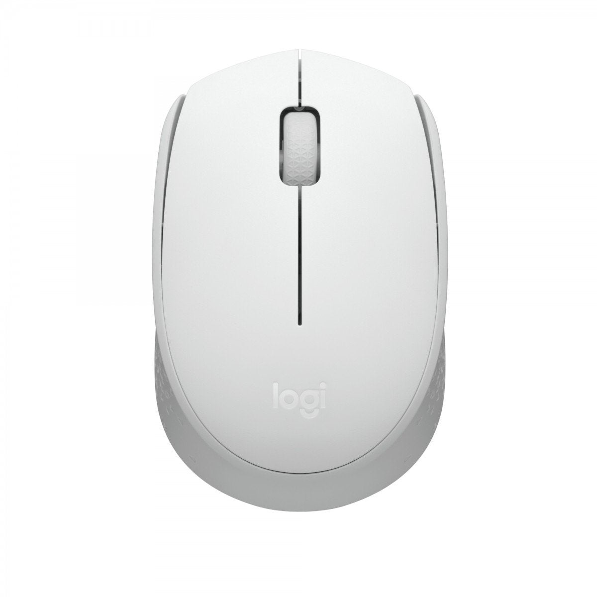 LOGITECH M171 Mouse right and left-handed optical 3 buttons wireless 2.4 GHz USB wireless receiver off-white