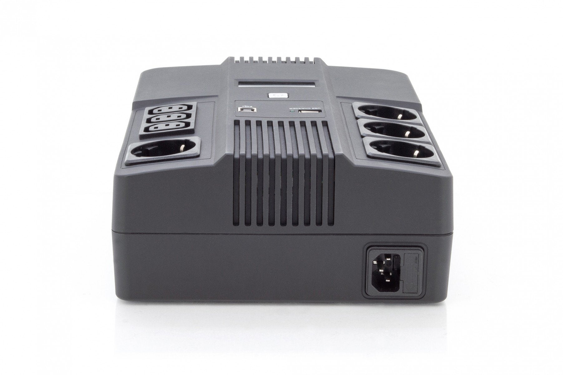 Digitus DN-170110 alimentation d'énergie non interruptible Interactivité de ligne 0,6 kVA 7 sortie(s) CA