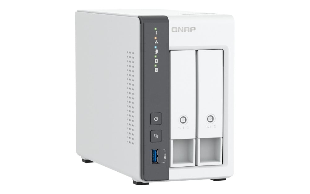 2-bay ARM 4C 2.0GHz 2 x SATA 6Gb/s 3.5