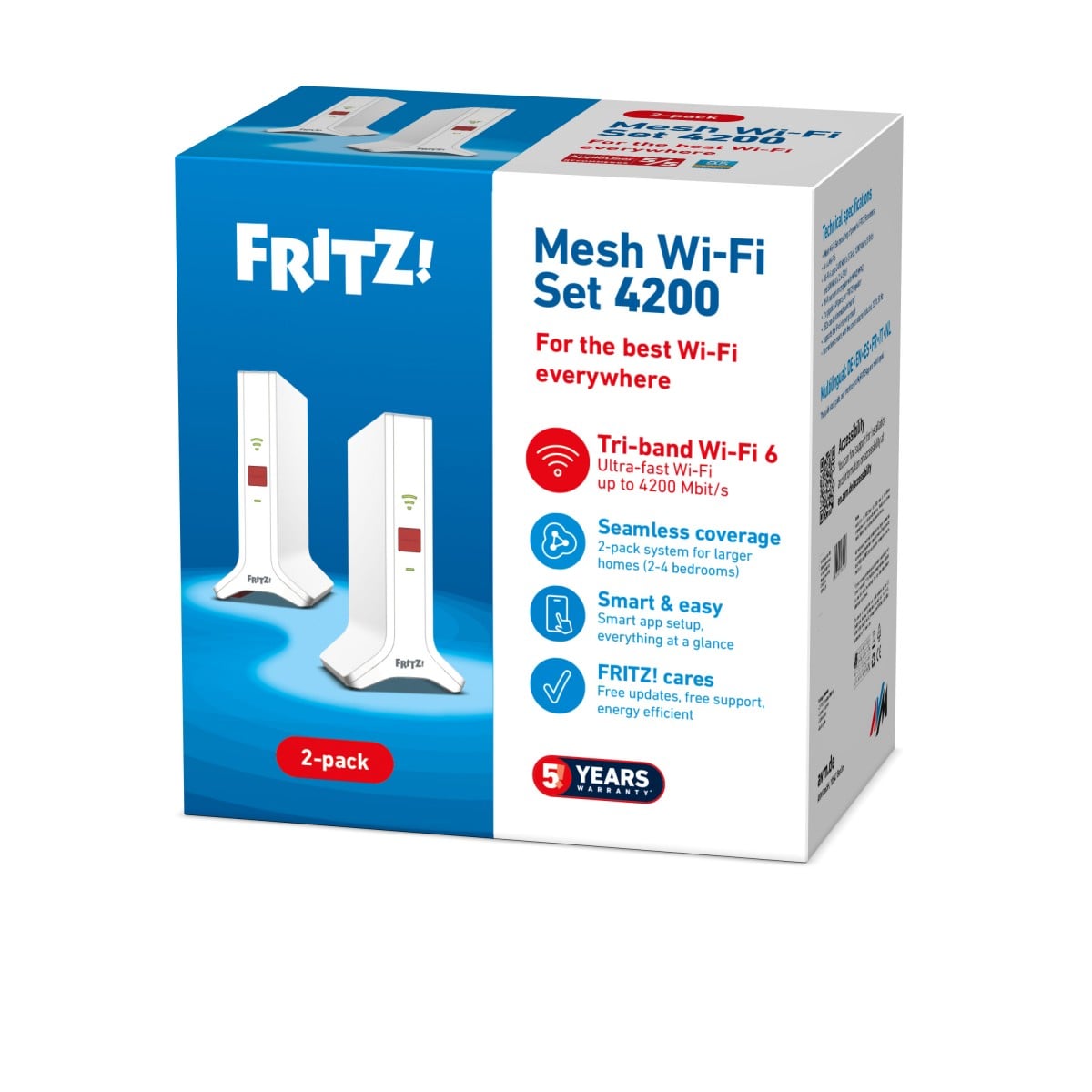FRITZ!Mesh Set 4200 2-pack Edition International