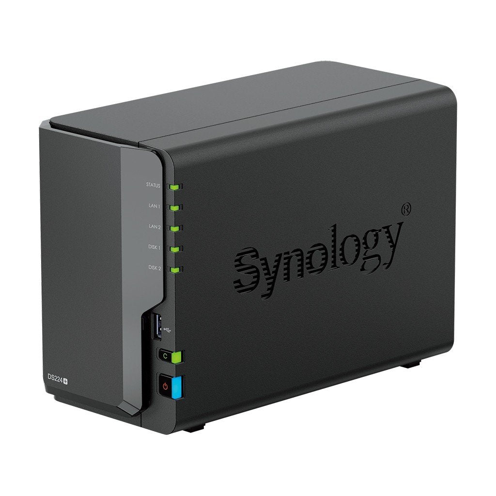 DS224+NAS 2-Bay Celeron J4125 2GB DDR4