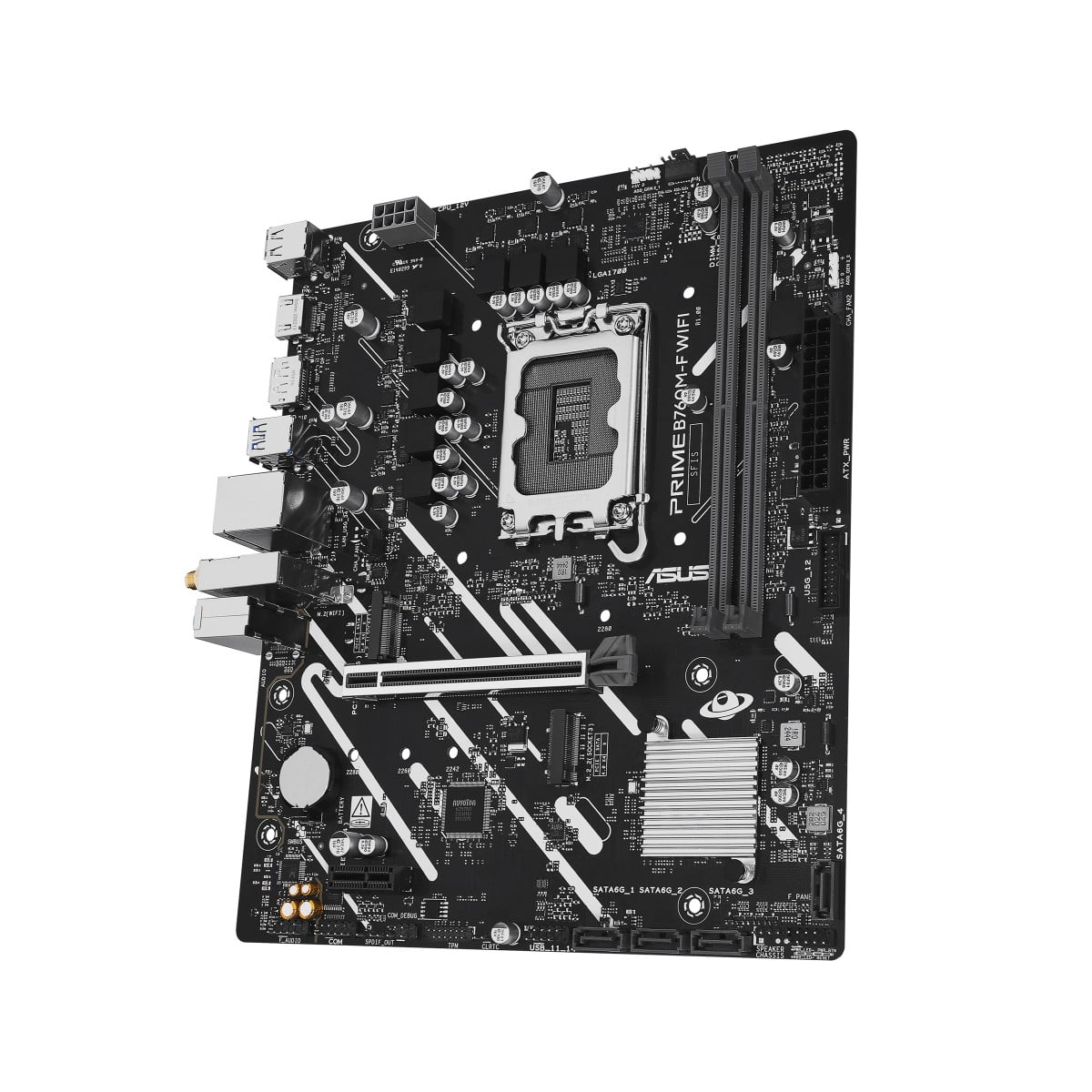 ASUS PRIME B760M-F WIFI LGA 1700 mATX motherboard DDR5 1xHDMI 1xDP 2xM.2 4xSATA