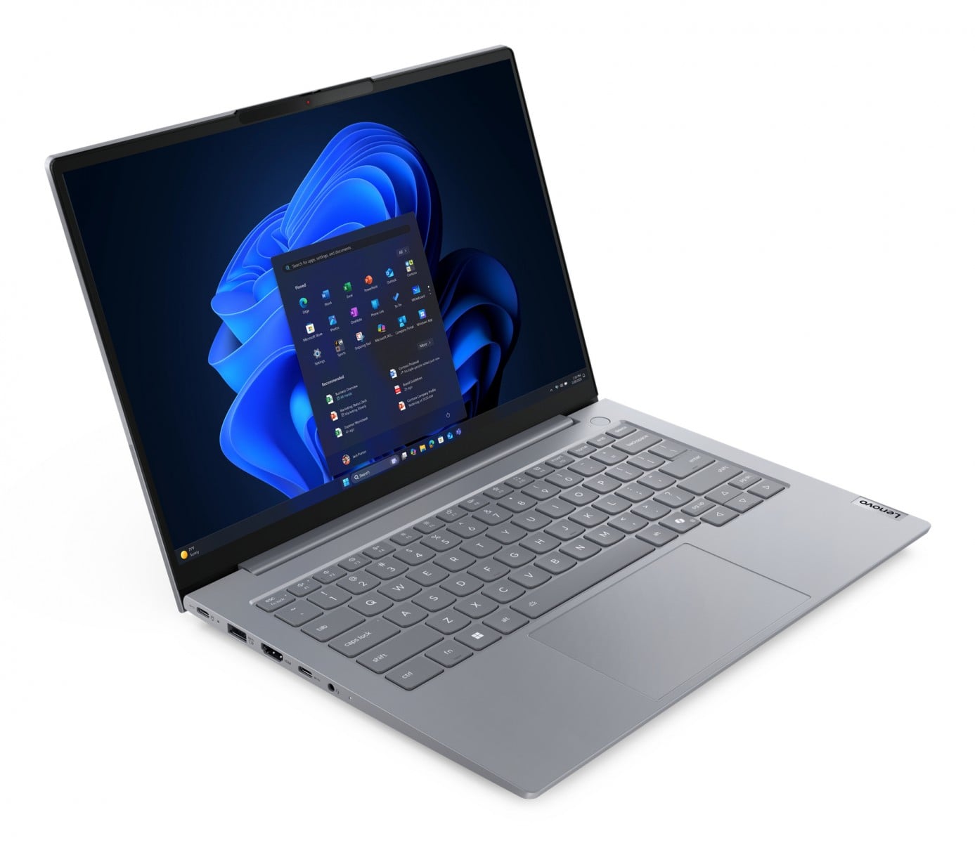 "Lenovo ThinkBook 14 G9 AHP AMD Ryzen™ 5 220 Ordinateur portable 35,6 cm (14"") WUXGA 32 Go DDR5-SDRAM 512 Go SSD Wi-Fi 7 (802.11be) Windows 11 Pro Allemand Gris"