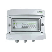 EMITER EM-446N_AC Tableau de distribution AC, IP65, SPD AC Noark type 1+2, disjoncteur 10A 3-F, RCD type A 40A/300mA