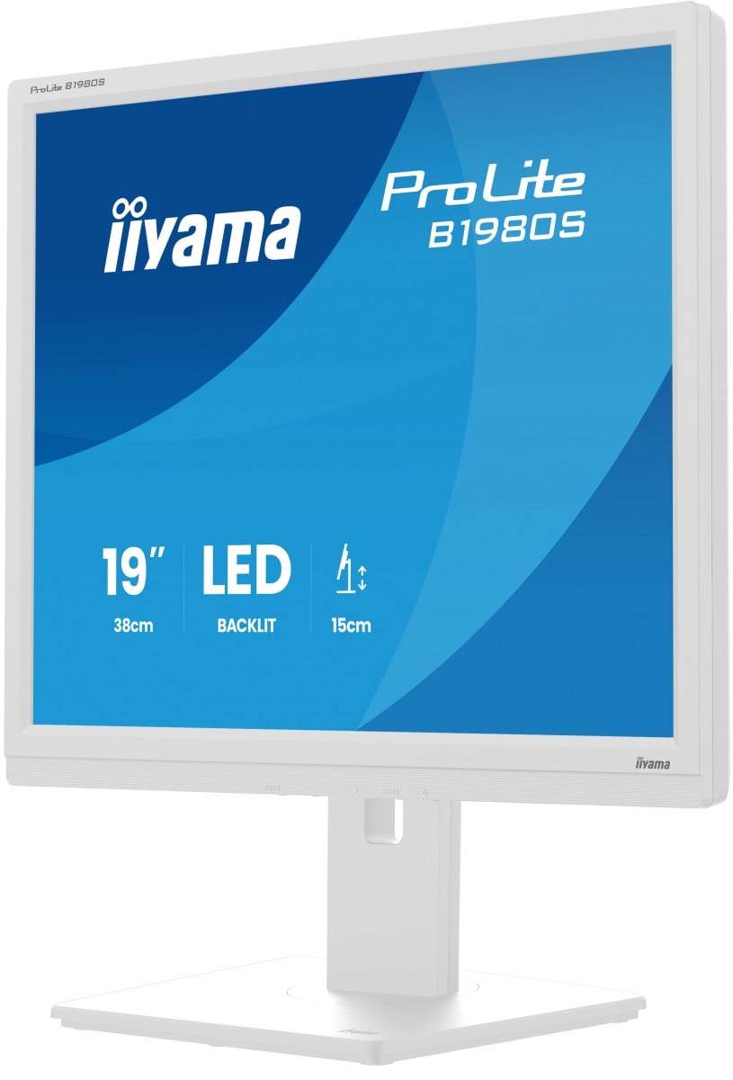 B1980S-W1 19" WHITE TN-1280x1024 13cm He