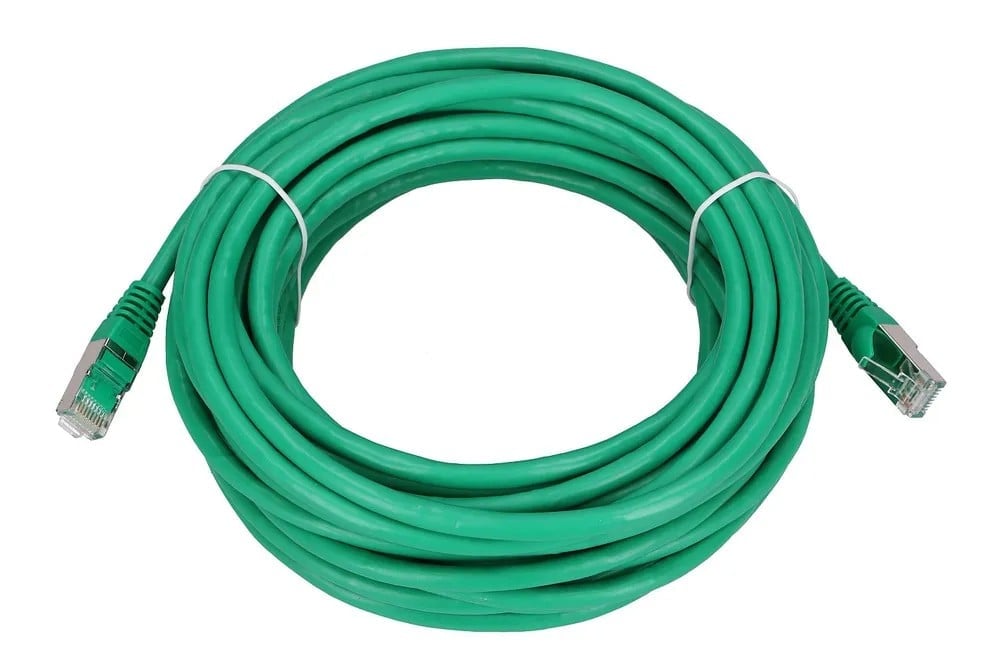 Extralink EX.7713 câble de réseau Vert Cat6 F/UTP (FTP) Rond