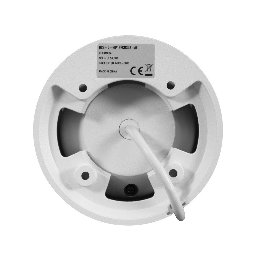 BCS BCS-L-EIP16FCR3L3-Ai1 Caméra Dome IP 6MP avec NightColor et fonctionnalités intelligentes