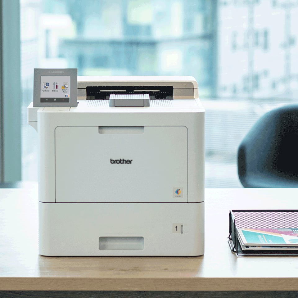 BROTHER HL-L9470CDN Printer colour Duplex laser A4 2400x600dpi 40ppm 620 sheets USB 2.0 Gigabit LAN USB host NFC