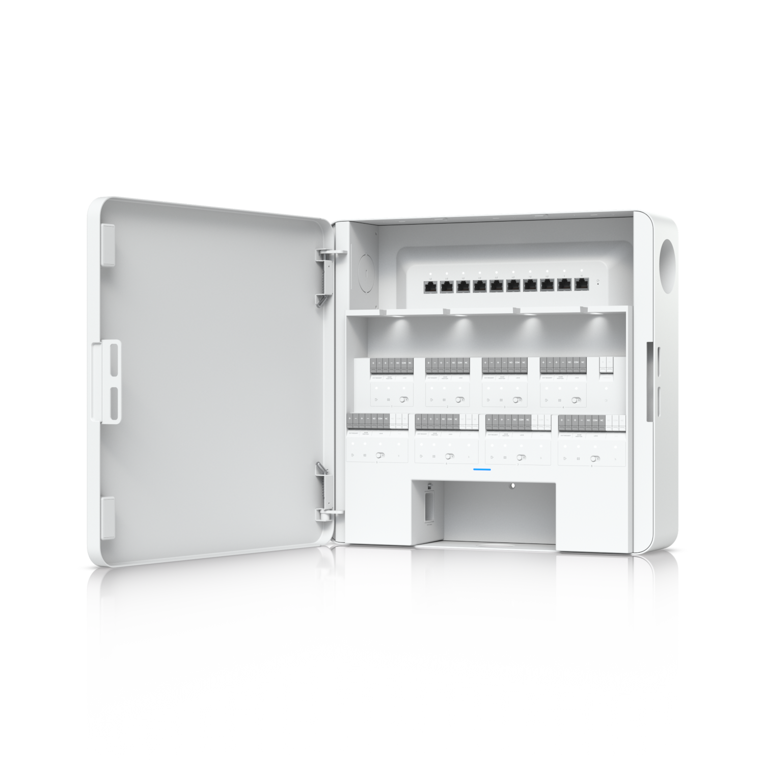 Ubiquiti EAH-8 Point d'acces de niveau entreprise avec contrôle d'entrée et de sortie pour huit portes.