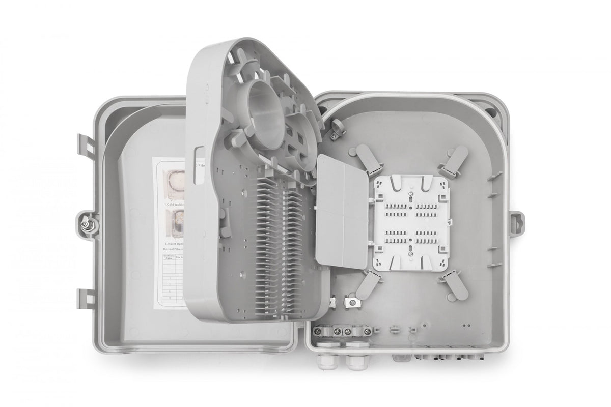 Digitus DN-968911 adaptateur de fibres optiques LC/SC 1 piece(s) Gris