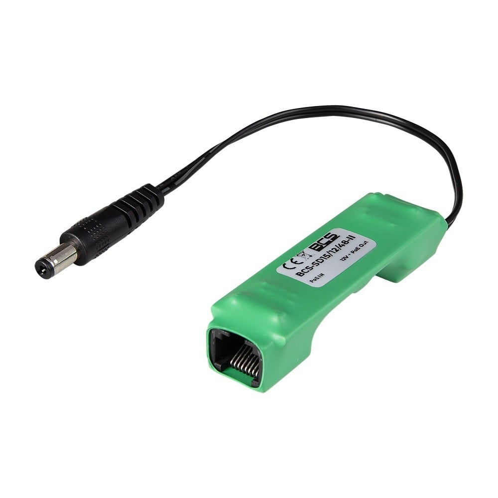 BCS BCS-SD15/12/48-II Convertisseur PoE 12V DC avec Stabilisation de Tension 1A