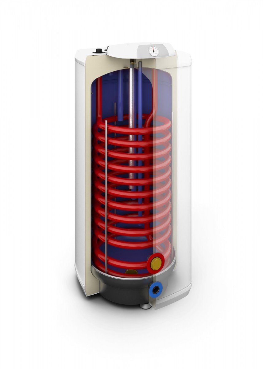GALMET 26-125500 Échangeur de chaleur avec serpentin spiralé SGW(S) Vulcan Kombi 120 l, debout
