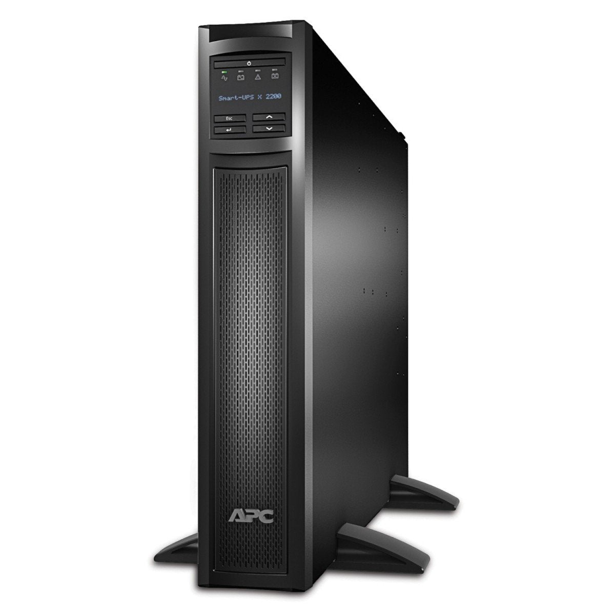 APC Smart-UPS X 2200 Rack/Tower LCD UPS Rack AC 208/230V 1980Watt 2200VA 1-phase RS-232 USB output connectors 11 2U Black