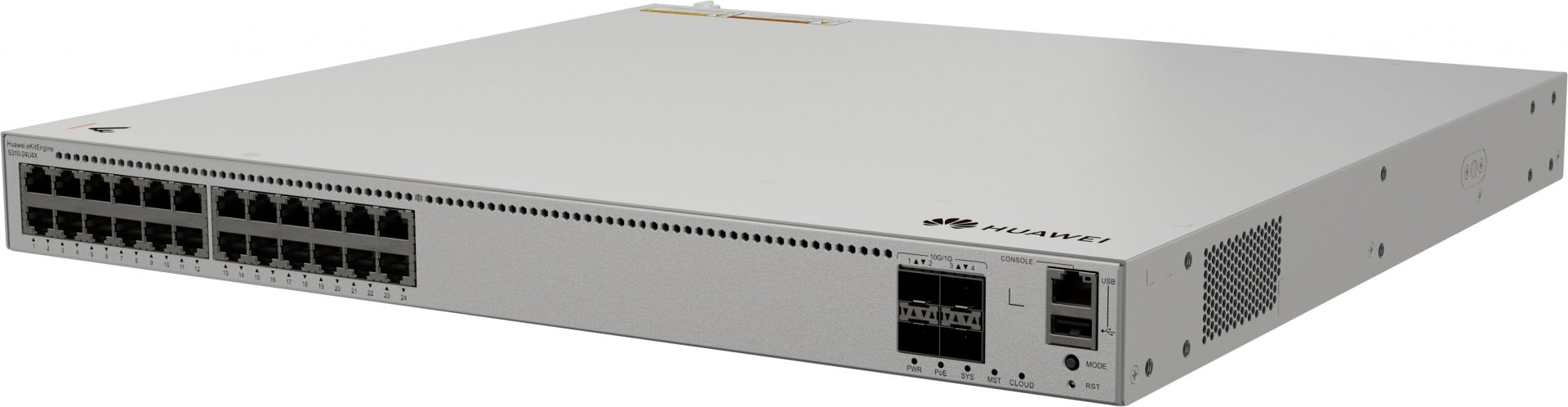 HUAWEI S310-24U4X 24x10/100/1000BASE-T ports PoE++ 4x10GE SFP+ ports with 1xAC power module eKit