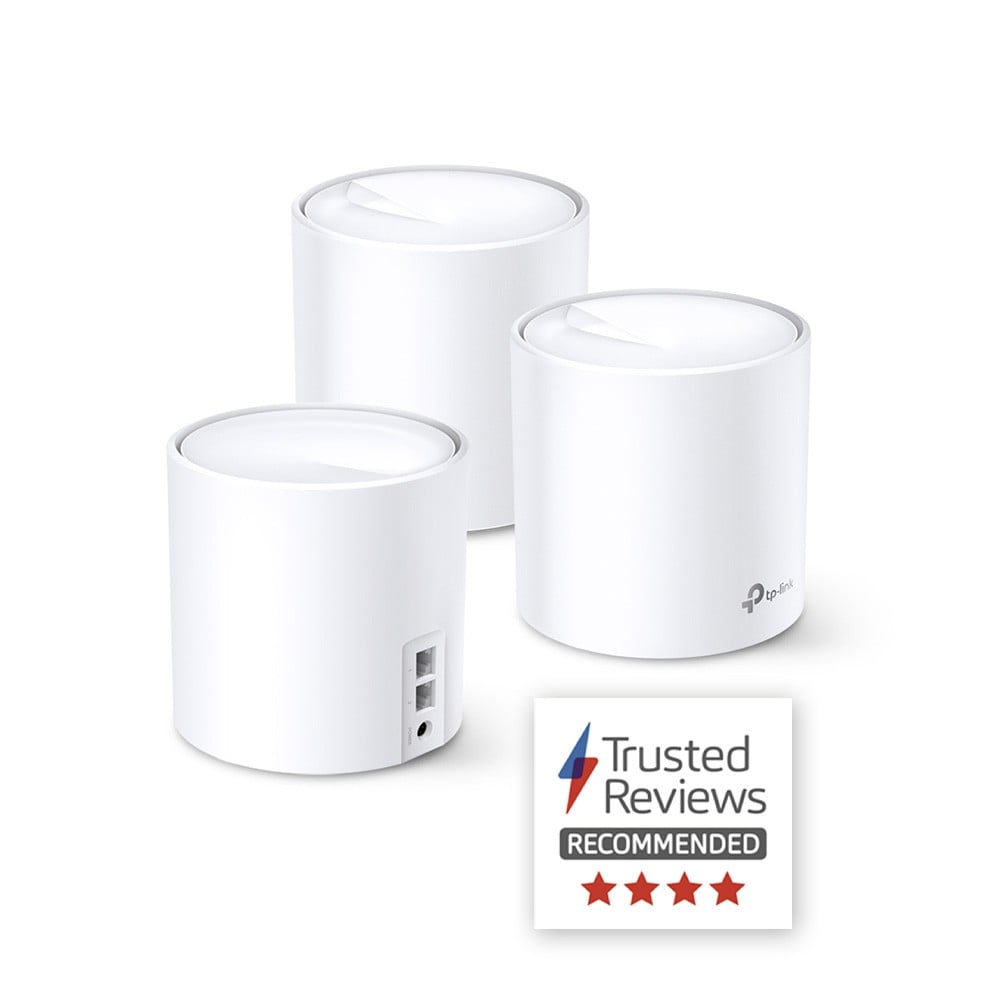 Systeme Wi-Fi maillé TP-Link Deco X60 pour toute la maison Wi-Fi 6 double bande 3-pack