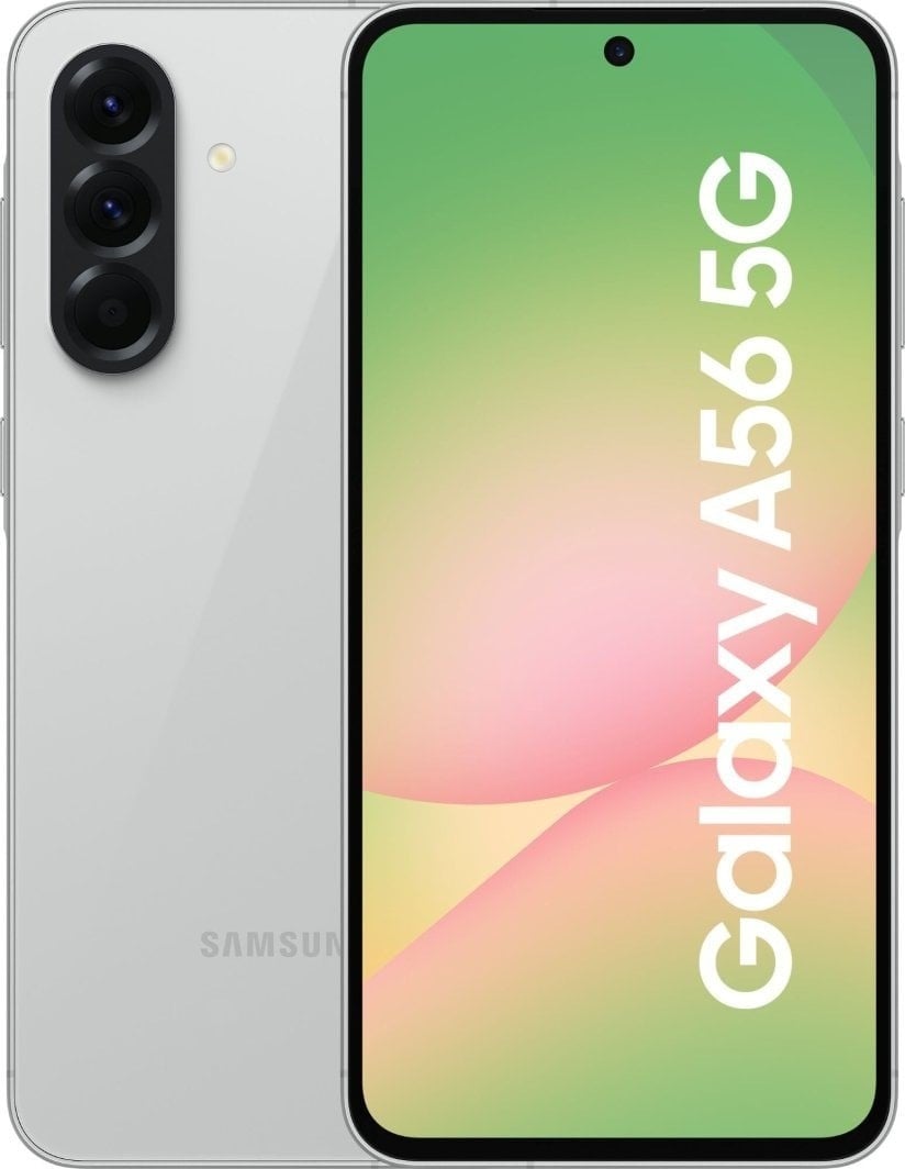 Samsung Galaxy A56 5G Double SIM 8 Go RAM 128 Go - Gris clair