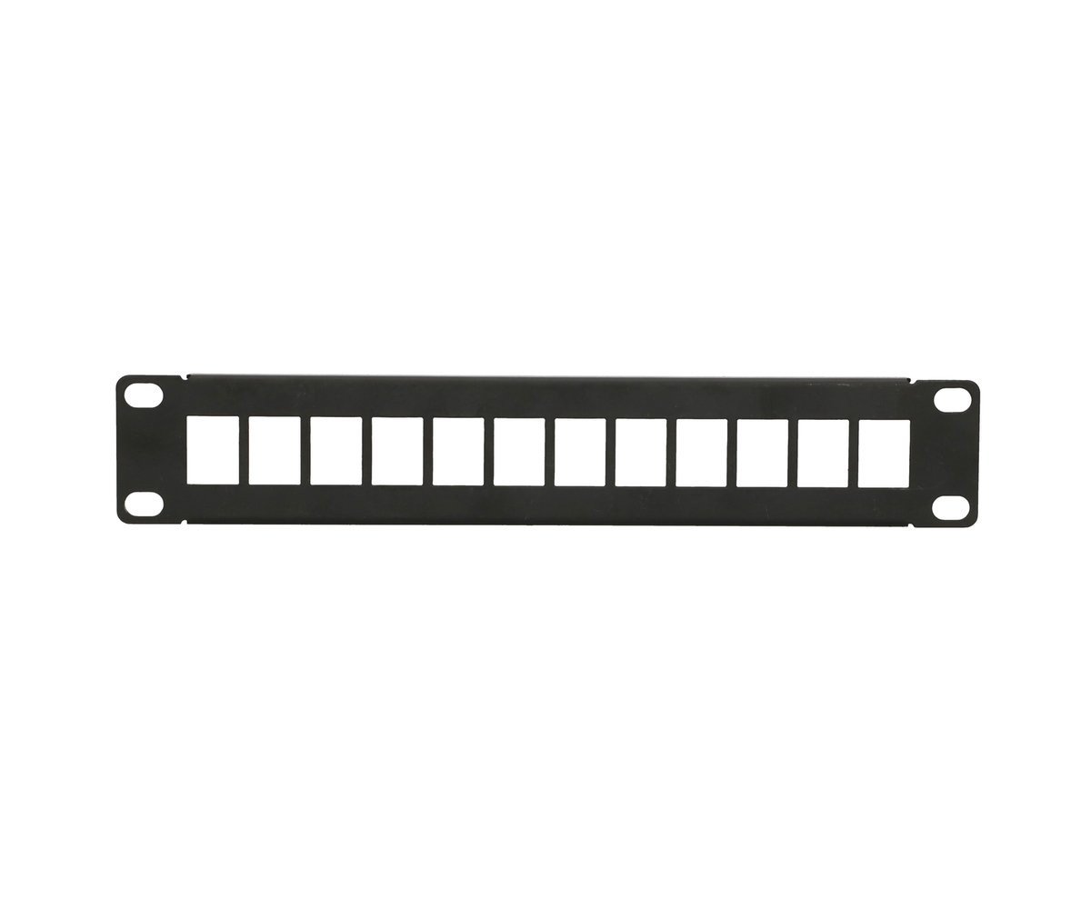 "Extralink 12 Ports 10"" | Panneau de brassage | Modulaire, 12 ports"