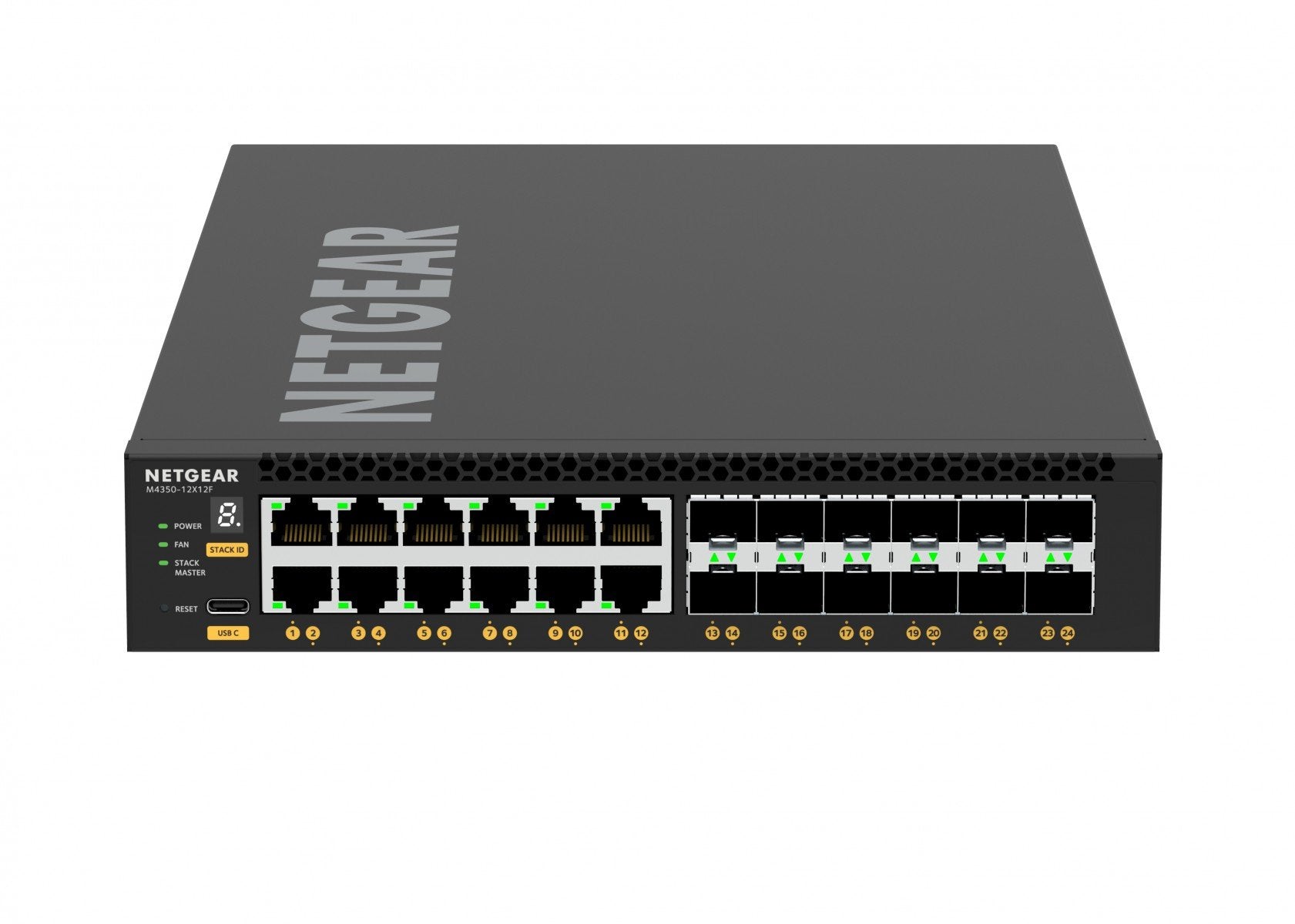 NETGEAR 24PT M4350-12X12F Managed Switch