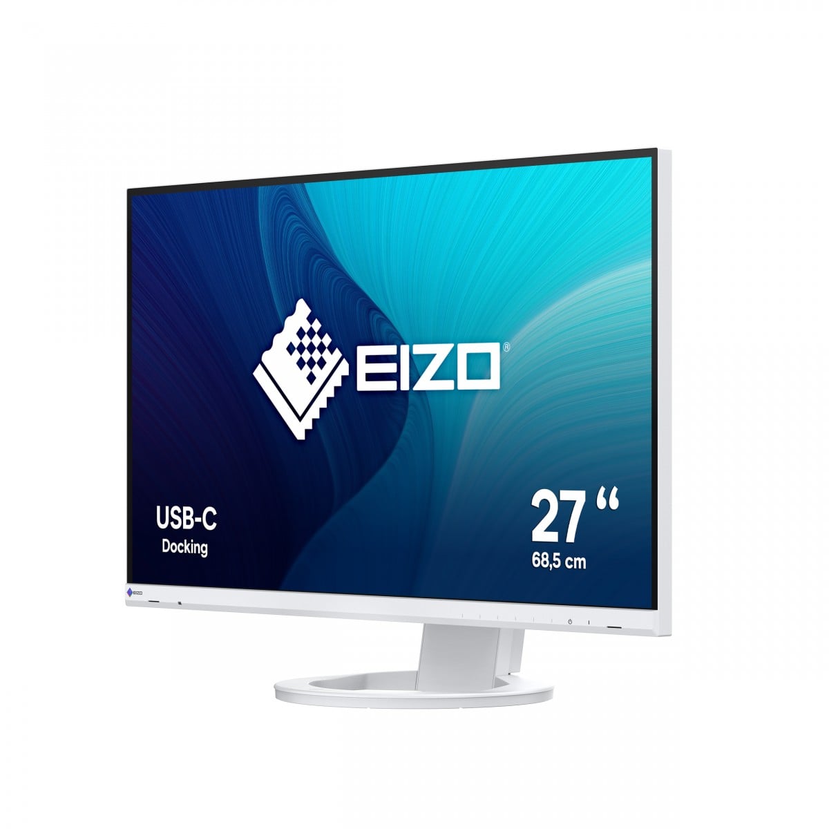 "EIZO EV2720S-WT Moniteur 27"" 16:9 2560x1440 IPS Blanc USB-C, DP, HDMI, 4x USB-A"