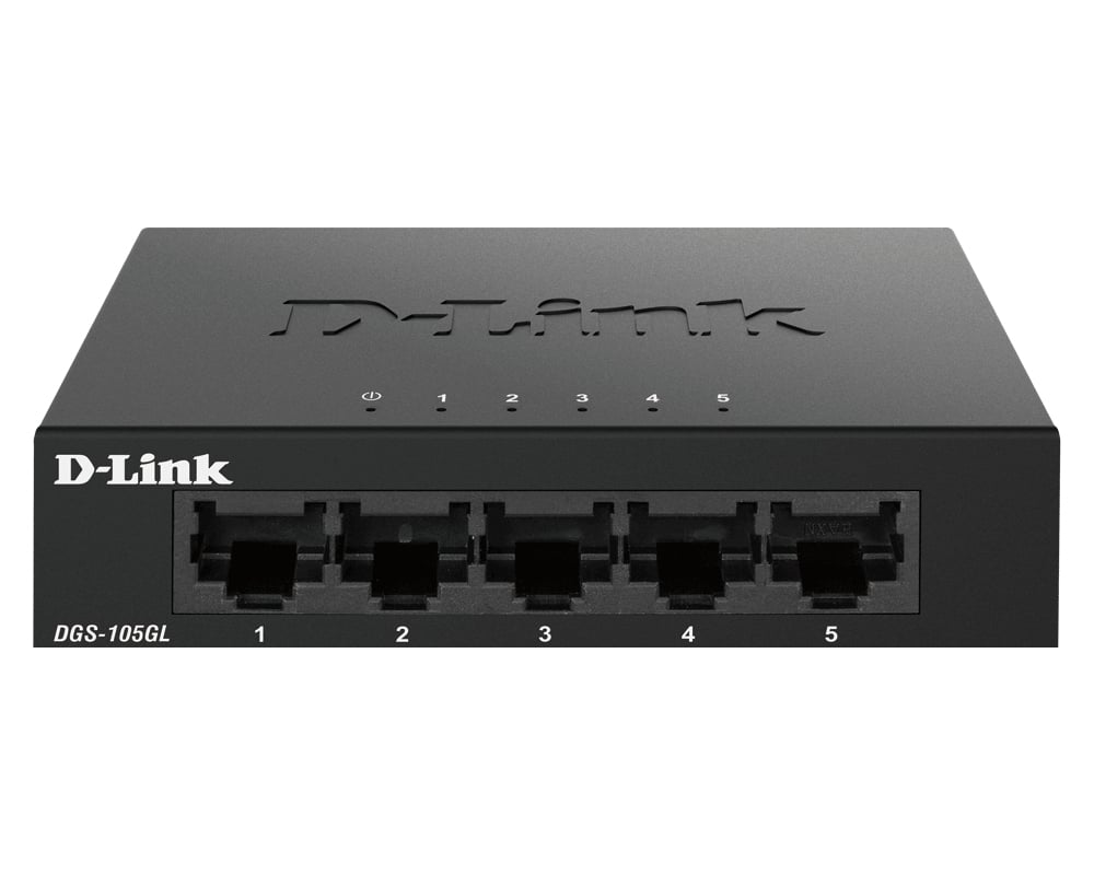 D-LINK 5-Port Layer2 Gigabit Light Switch without IGMP